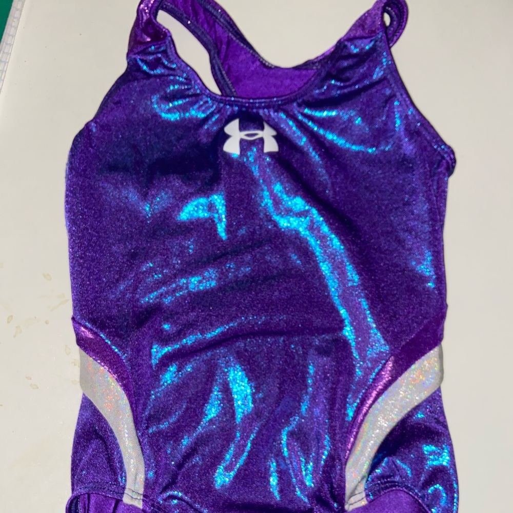 Under Armor Racer Back leo child large